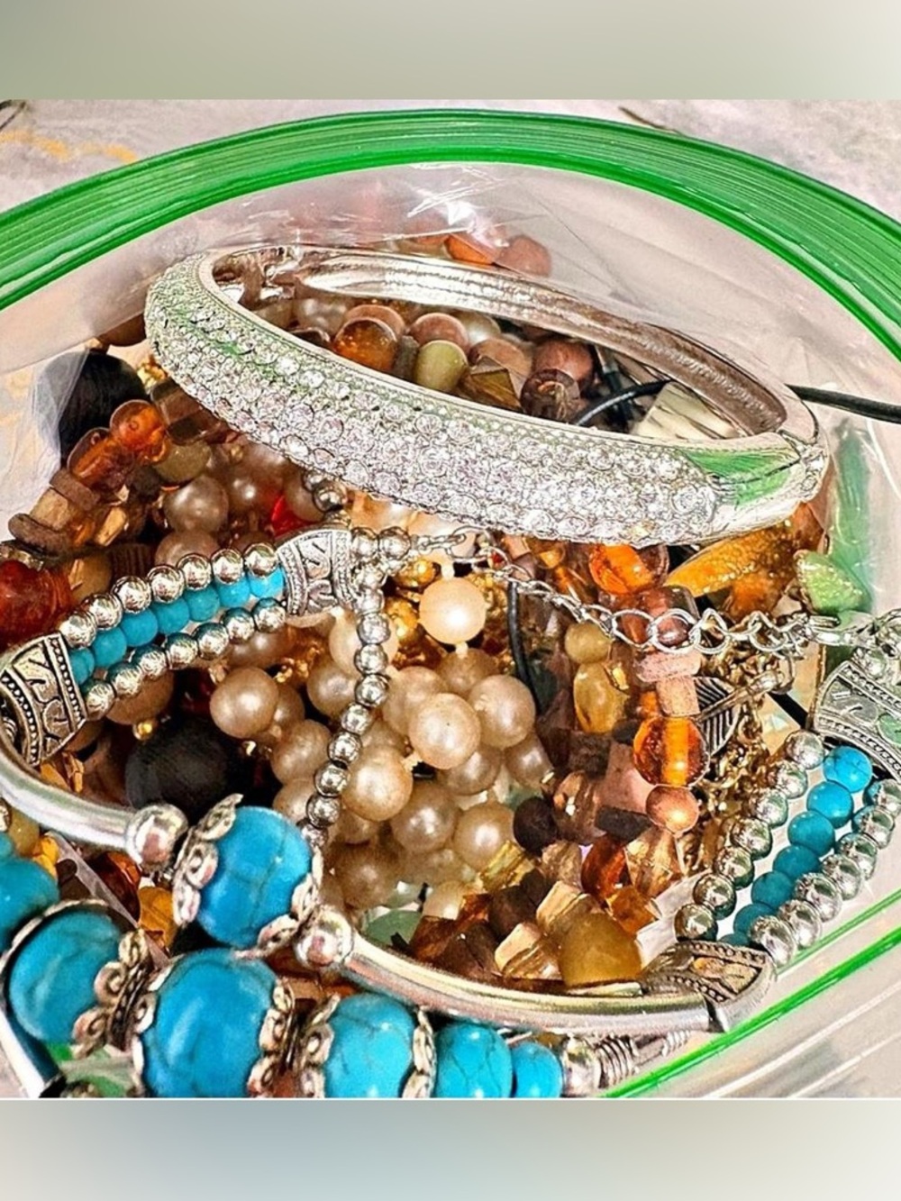 Over a pound Lot of vintage Jewelry bundle